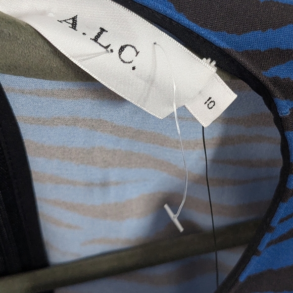 A.L.C. Noelle Tiger Print Dress - Picture 6 of 8